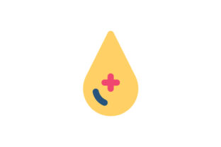 Blood Flat Icon: Graphics and Icons for Medical Design