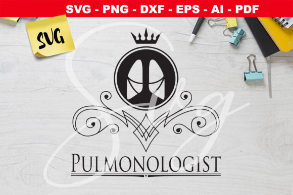Caduceus, Medical Pulmonologist Graphics
