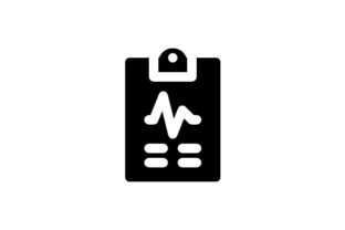 Diagnostic Glyph Icon: Graphics and Icons for Medical Design