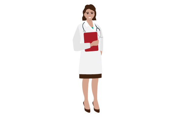 Doctor Female Crafts and Medical Design