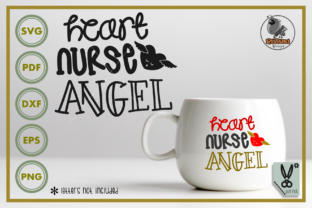 Heart Nurse Angel Graphics and Crafts