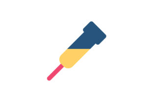 Injection Flat Icon Graphics and Icons