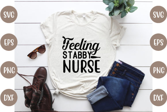 Nurse Design, Feeling Stabby Nurse Graphics