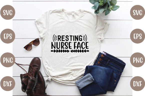 Nurse Design. Graphics for Crafts