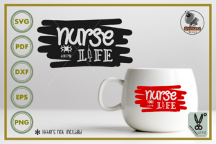 Nurse Life Silhouette Graphics and Crafts