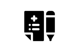 Registration Glyph Icon Graphics and Icons