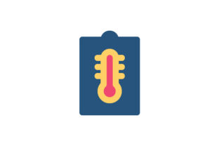 Thermometer Flat Icon for Graphics and Icons